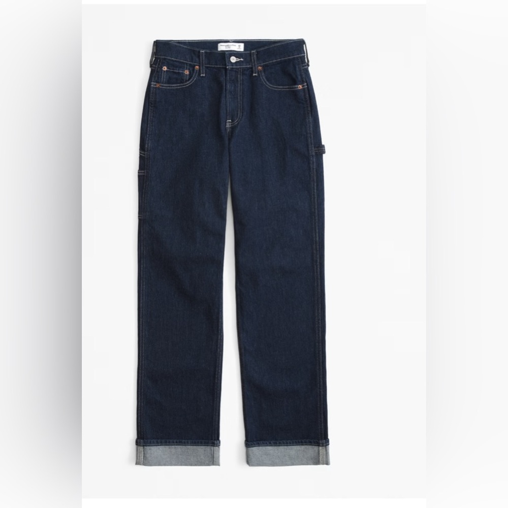 Abercrombie & Fitch Women's Low Rise Baggy Jean
